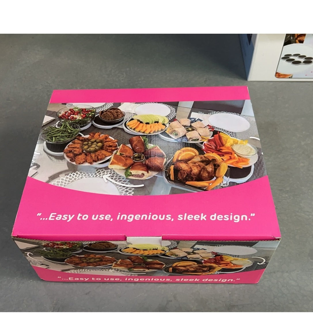 Table Rotating Portable Food Tray ARVASHA
