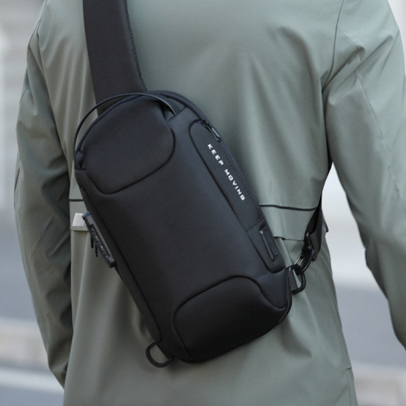 Douyin Hot Style Summer Men's Sports Car Breast Bag Single Shoulder Bag ARVASHA