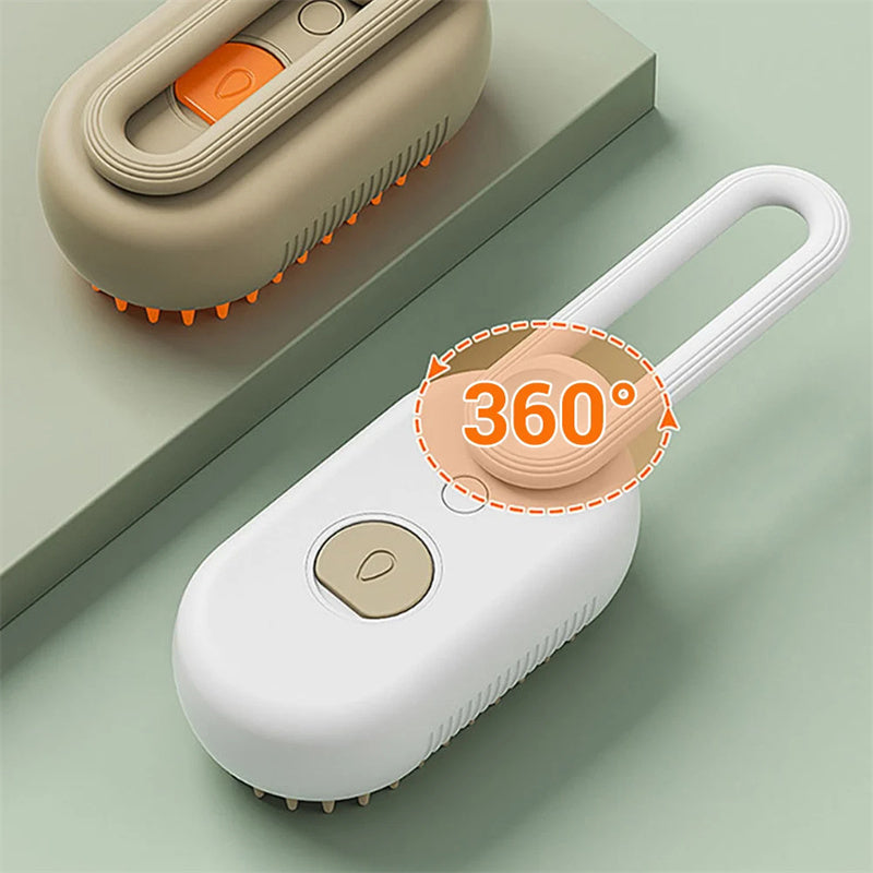 Cat Steam Brush Steamy Dog Brush 3 In 1 Electric Spray Cat Hair Brushes For Massage Pet Grooming Comb Hair Removal Combs Pet Products ARVASHAA