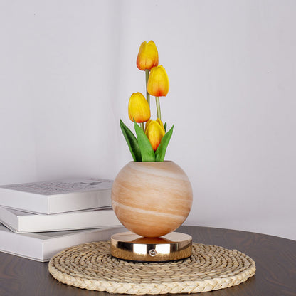 Tulip Artificial Flower Table Lamp with USB Charging