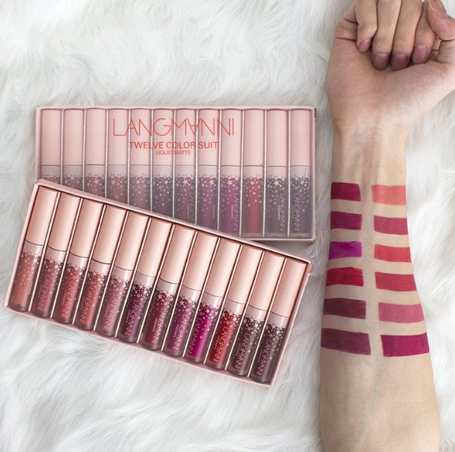 Matte Lipstick Waterproof Long-lasting Velvet Lipstick Set ARVASHA