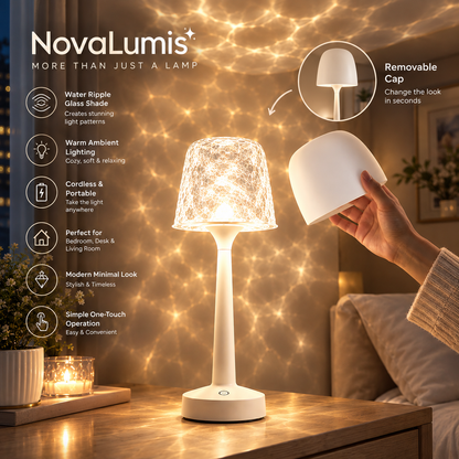 Lampe de nuit Ondulation d'eau NovaLumis™