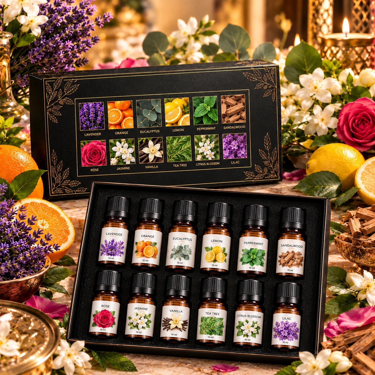 Water-Soluble Aromatherapy Essential Oil Set