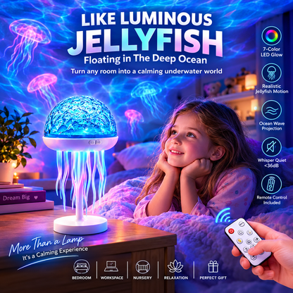 JellyRipple™ Quallen-Projektorlampe