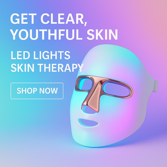 Wireless 7 Colors Face LED Mask Photon Facal Beauty Mask Skin Rejuvenation Anti Acne Repair Skin Tightening Anti Aging Skin Care ASKVexperts
