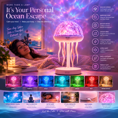 JellyRipple™ Quallen-Projektorlampe