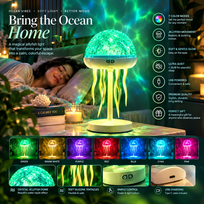 JellyRipple™ Quallen-Projektorlampe