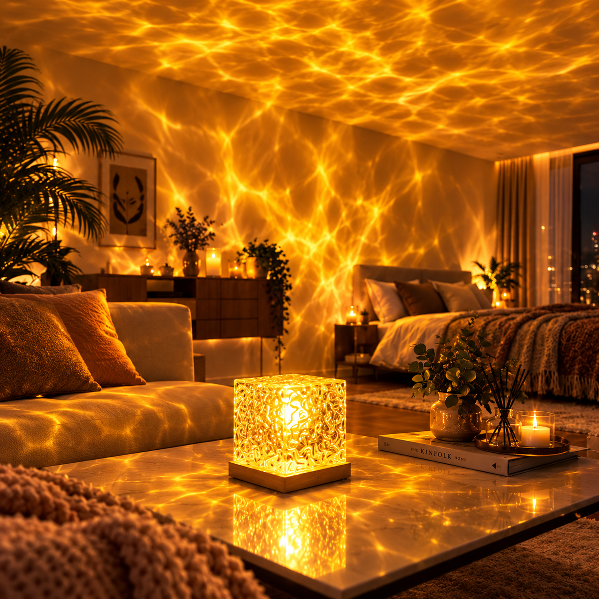 LumaCube™ Water Ripple Projector