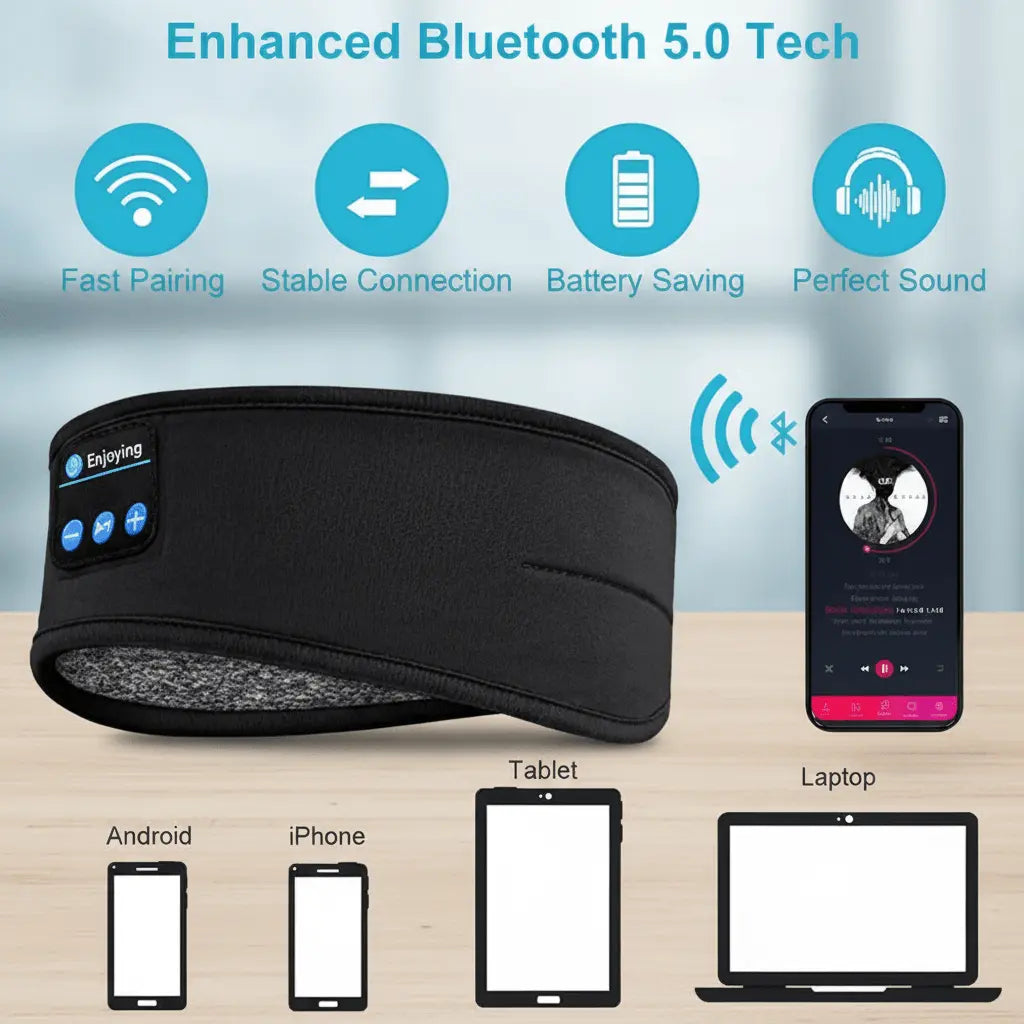 Wireless Bluetooth Sleep Headband ARVASHA